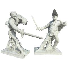 Pair of Porcelain Sculptures 3