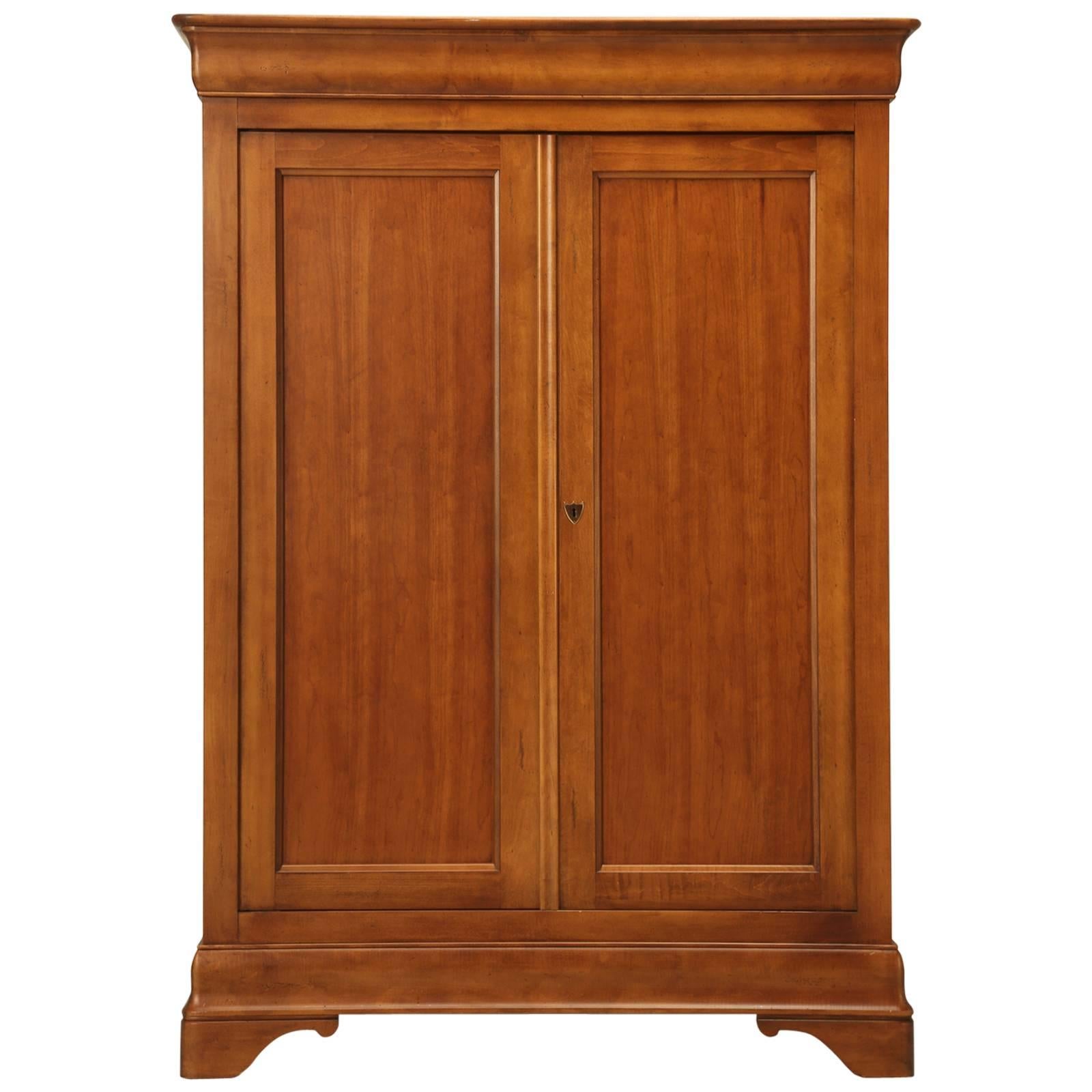 Mount Airy Louis Philippe Style Wardrobe or Armoire