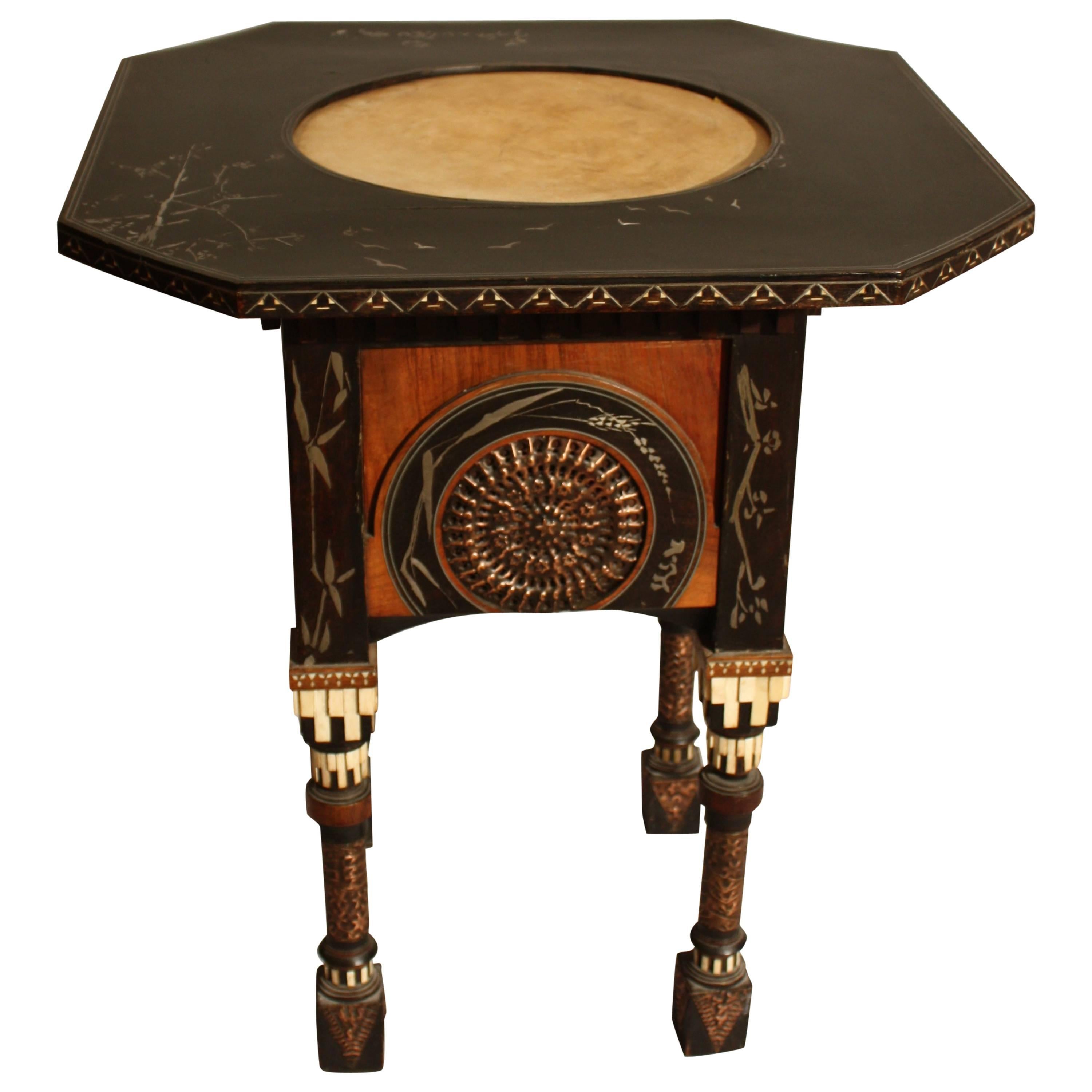 Carlo Bugatti 1900s Occasional Table