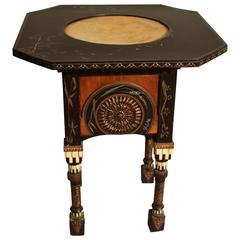 Antique Carlo Bugatti 1900s Occasional Table