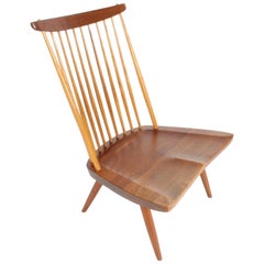 George Nakashima New Lounge Chair, Studio Crafted for Architect Phillip Cotton