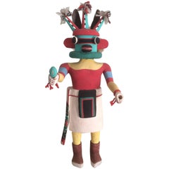 Retro Kachina Doll Hopi, Pueblo Indian 
