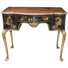Antique English Chinoiserie Ladies Writing Desk Table, 1900