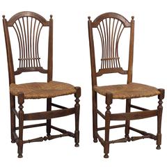 Pair of 19th Century French Country Chairs 7