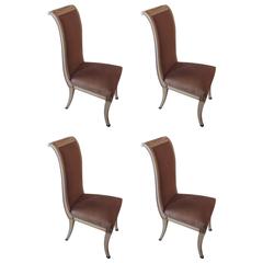 ON SALE Chairs Set of Four Late 19th Century Italian