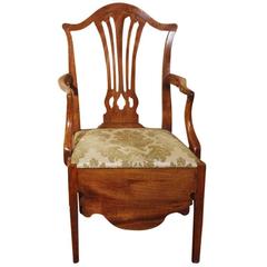 English Commode Chair