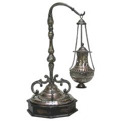 Fine Antique Spanish Silver Thurible 'Censer, ' circa 1900