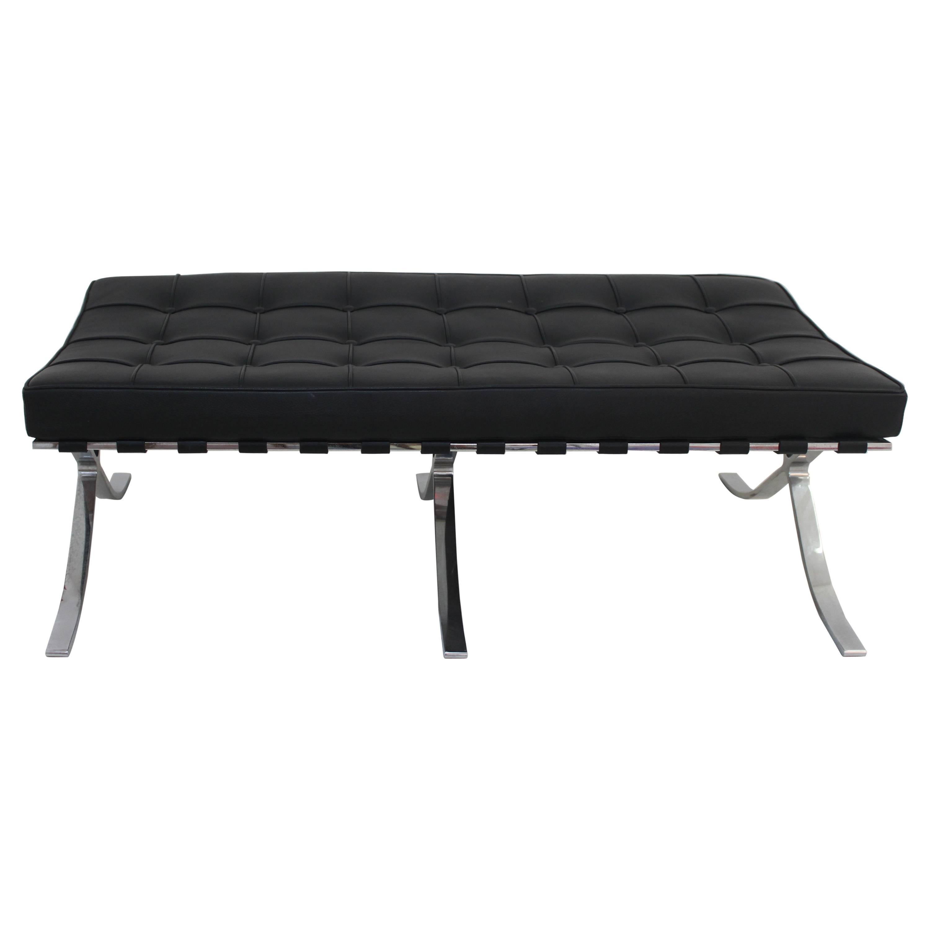 Ludwig Mies Van De Rohe Black Bench