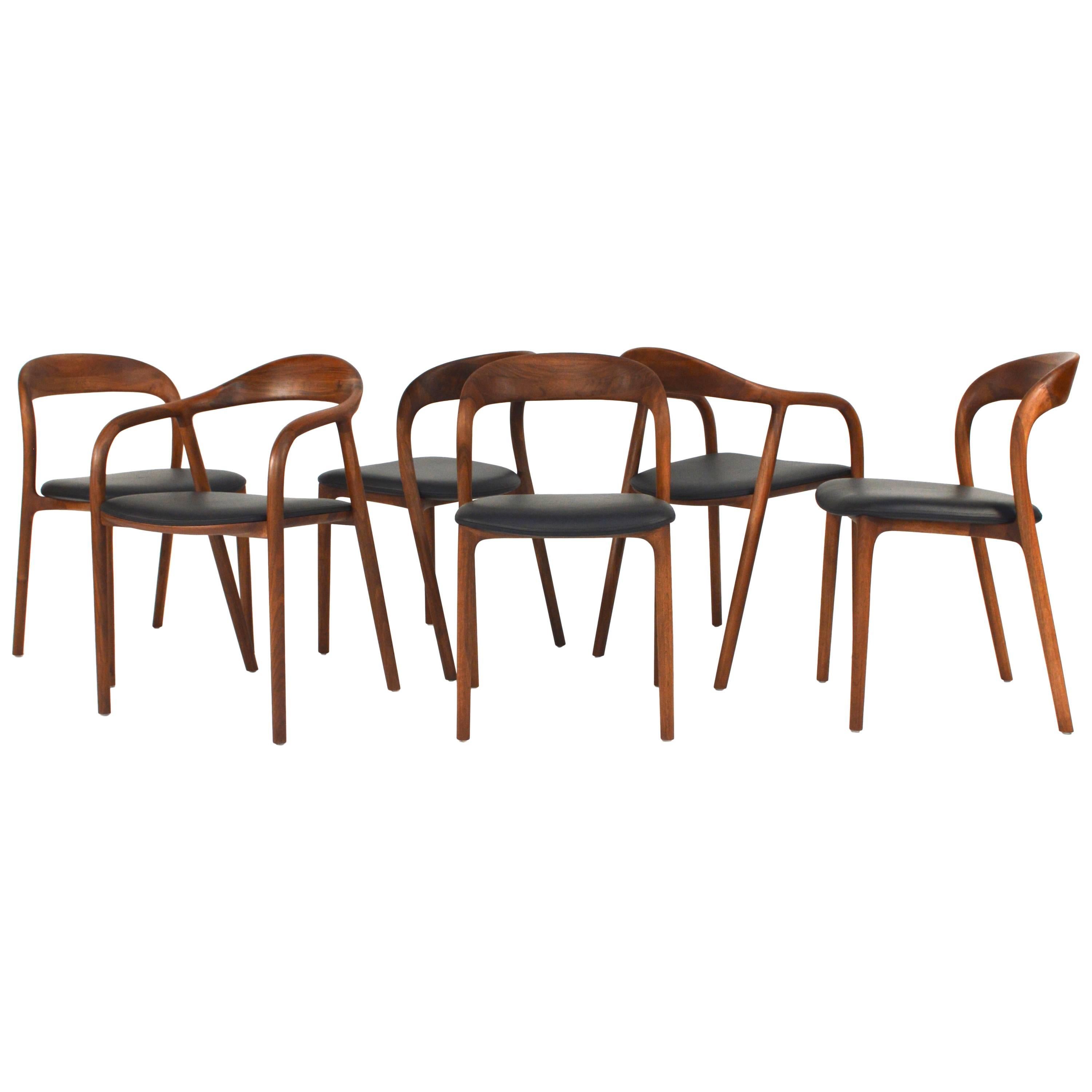 Artisan Collection Dining Room Chairs in European Walnut