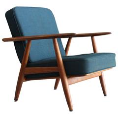 Hans Wegner GE240 Cigar Lounge Chair for GETAMA, Denmark