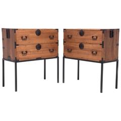 Pair of Tansu Chests