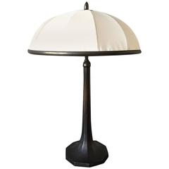 French Bronze Art Deco Lamp