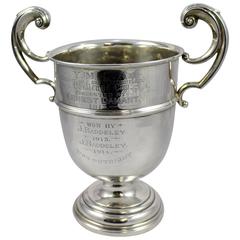 Used Early 20th Century Silver Two Handled Trophy, Birmingham, 1912