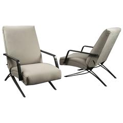 Pair of Recliners by Gianni Moscatelli for Formanova, Italy, 1960s