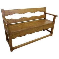Antique 19th Century New Mexican Bench