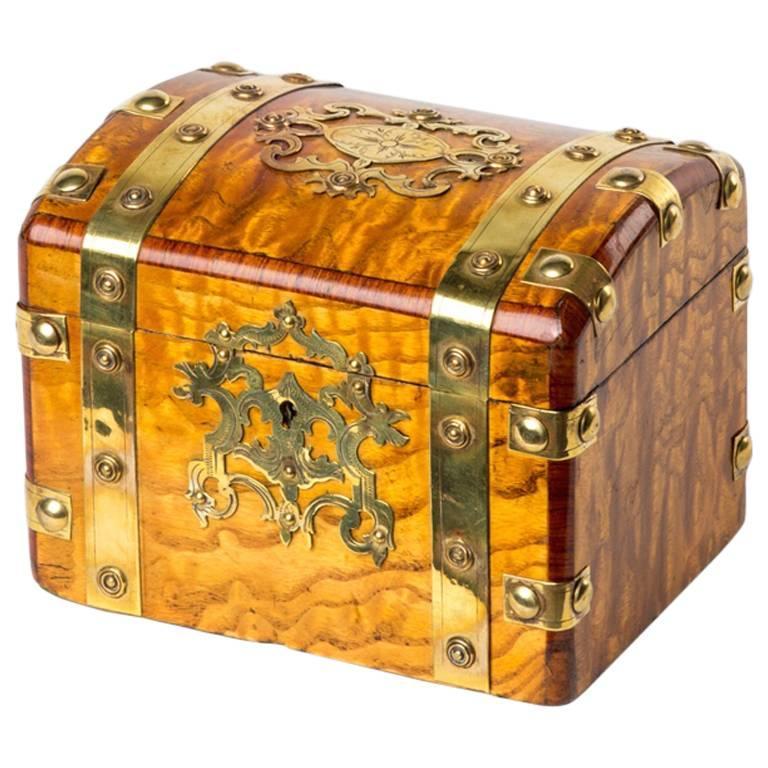 Ornate Wood Box at 1stdibs