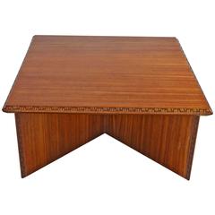 Frank Loyd Wright Coffee Table for Heritage Henredon 3