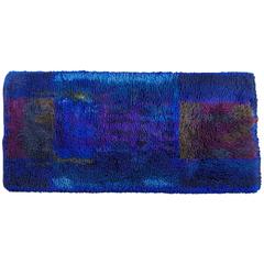 Ritva Puotila Handwoven Rug Titled "Tamara" 10