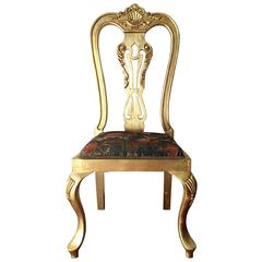French Giltwood Side Chair 12