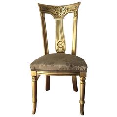 Giltwood Florentine Side Chair