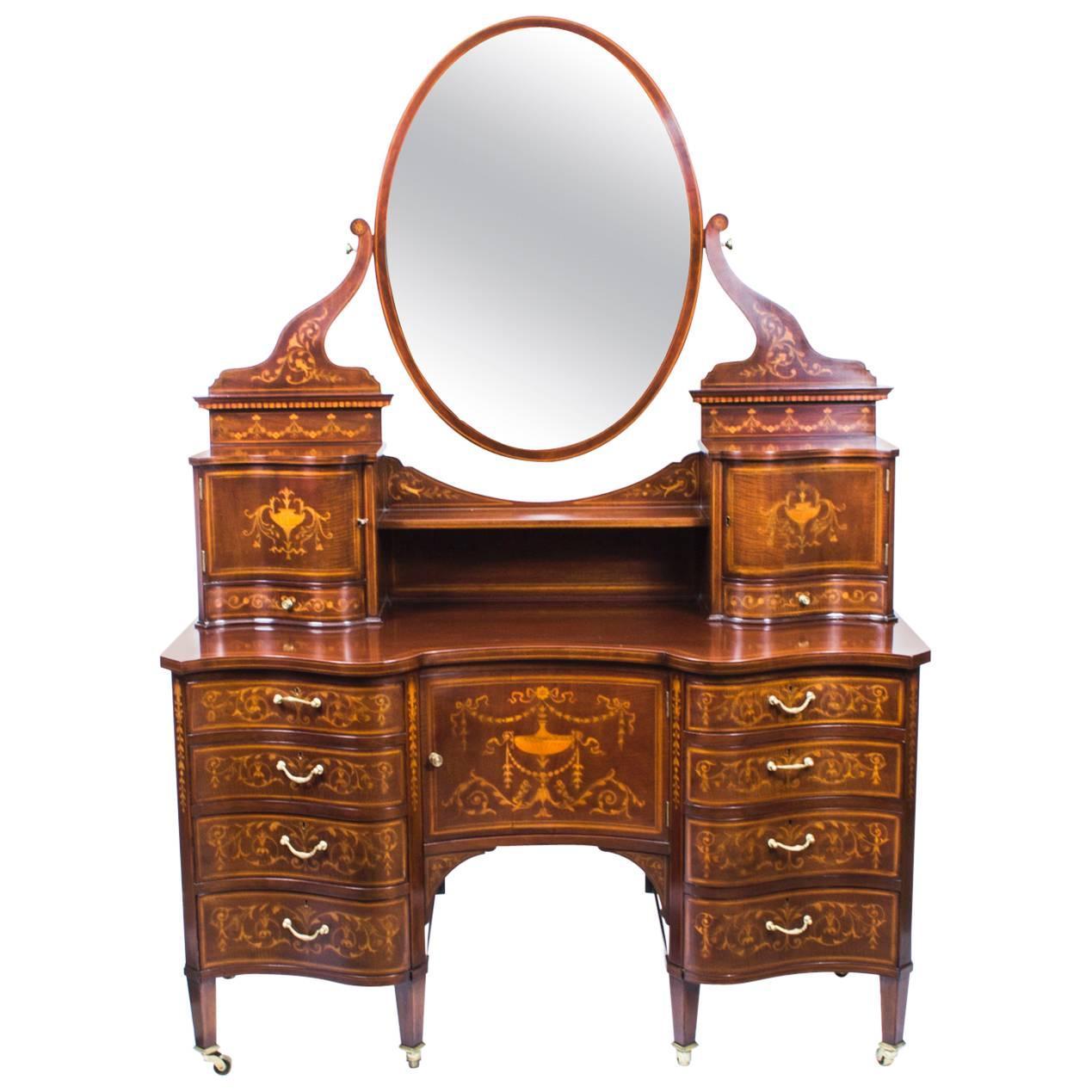 Antique Victorian Dressing Table Edwards and Roberts, circa 1880 at 1stdibs