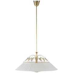 Vintage Lacquered Metal Ceiling Lamp by Hans Bergström
