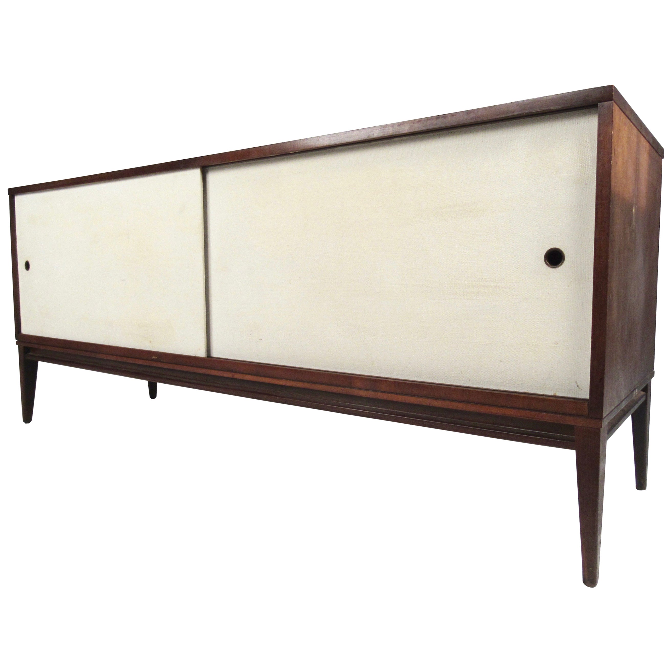 MidCentury Modern Sliding Door at 1stDibs