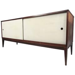 Mid-Century Modern Sliding Door Cabinet by Paul McCobb 3