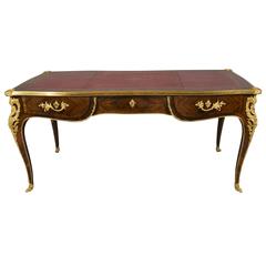 Louis XV-Style Bureau Plat from the Third Quarter of the 19th Century