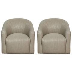 Milo Baughman Club Chairs