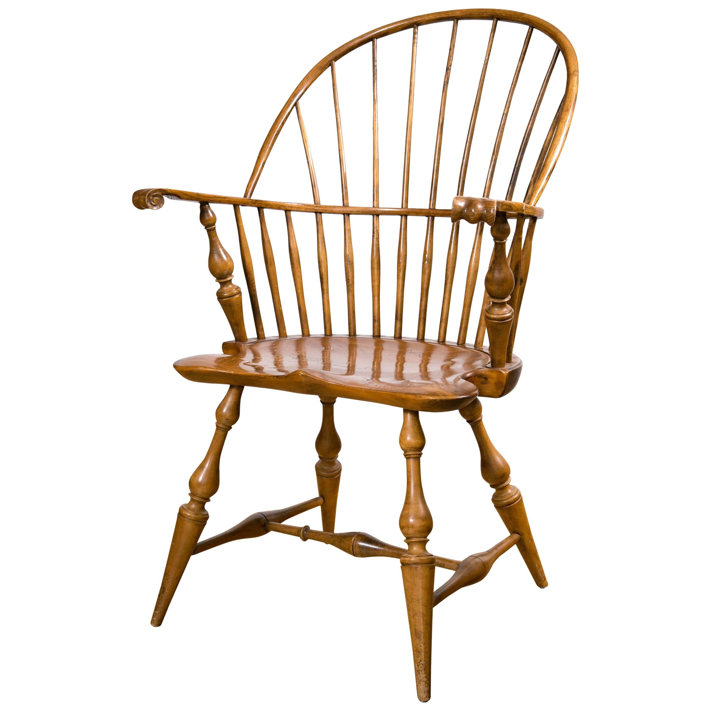 Knuckle Arm Windsor Chair