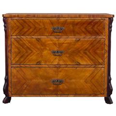 Antique German Louis Philippe Cherrywood Chest of Drawers, circa 1850 8