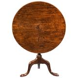 Late 18th Century Mahogany Tilt Table