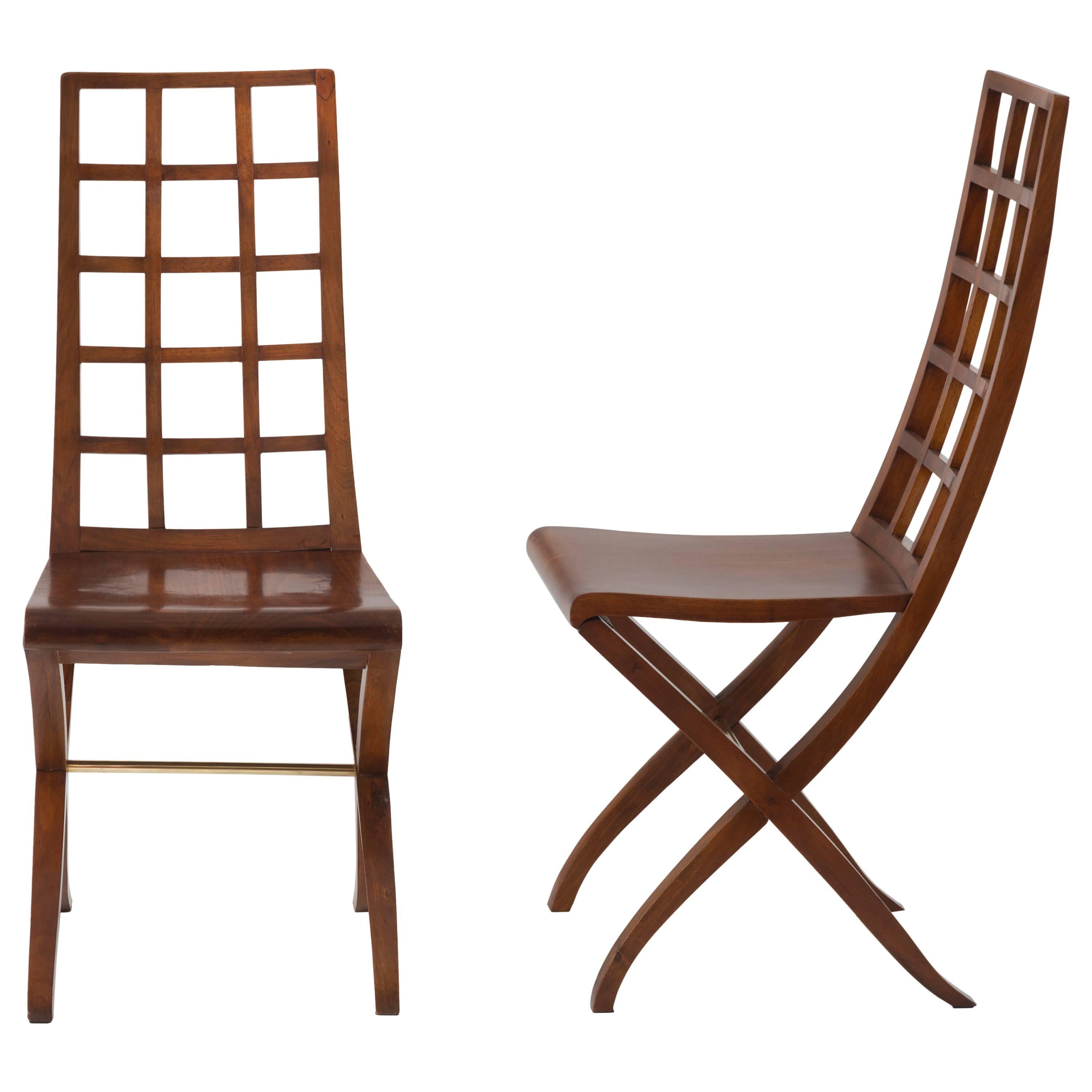 Pair of Maurizio Tempestini Sculptural Chairs, 1940