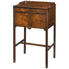 George III Period Mahogany Side Cabinet