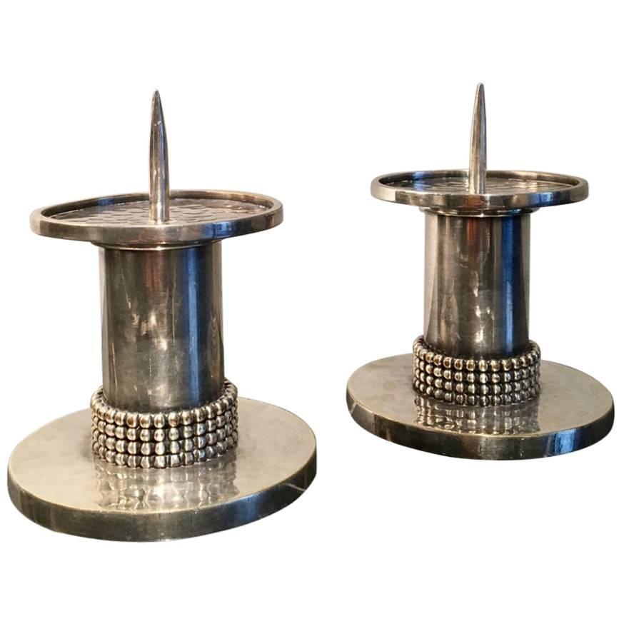 Pair of Candle Spikes For Sale at 1stdibs
