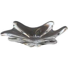 Free-Form Starfish Sculpture Dish by Baccarat