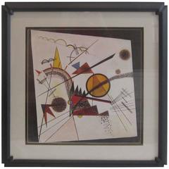"In the Black Square" Framed Print by Wassily Kandisnky