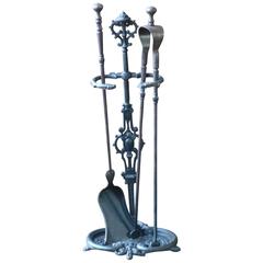 19th Century French Fireplace Tools or Fire Tools