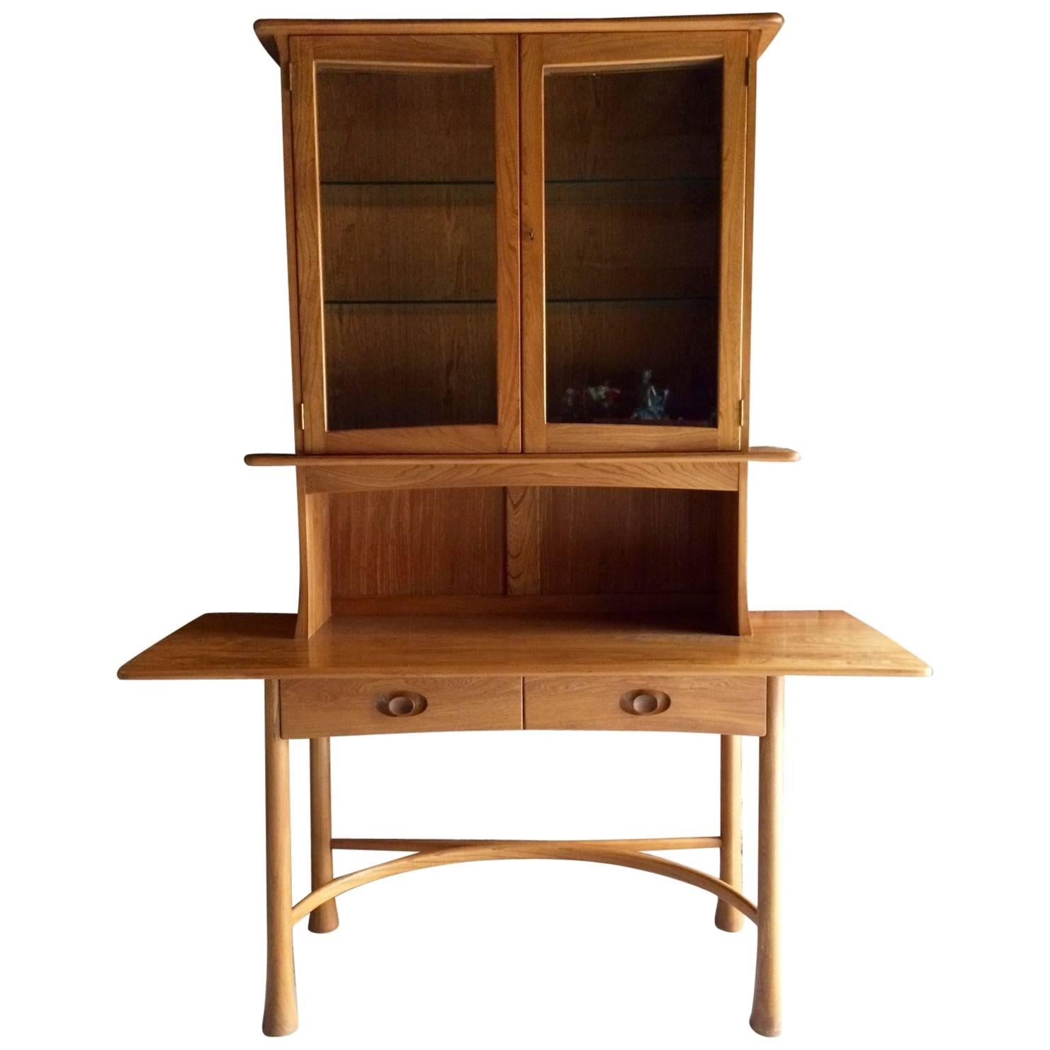 Ercol Cabinet Desk Dresser Kelmscot Limited Edition Lucian Ercolani