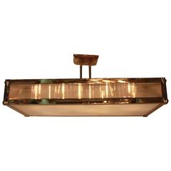 Large Semi Flush Mount Chandelier