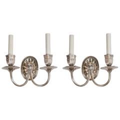 Silver Plated Caldwell Sconces