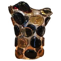 Murano Glass Vase by Sergio Costantini, Venice, Italy