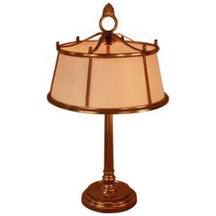 Antique Early 20th Century Spanish Bronze Table Lamp