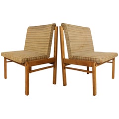 Retro Pair of Knoll Style Chairs by Lane Furniture