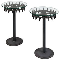 Tractor Wheel Bistro Table 4