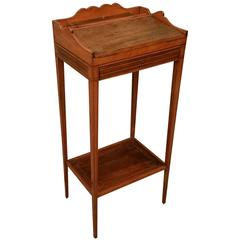 19th Century Diminutive Louis XVI Rosewood and Satinwood Writing Table