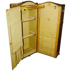 Used Moritz Madler Wardrobe Trunk, 1920s