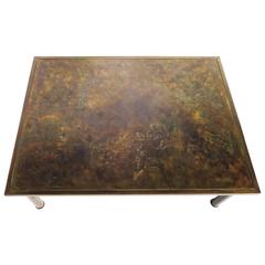 Zodiac Bronze Coffee Table by Laverne