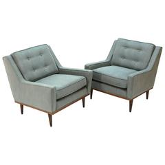 Pair of Milo Baughman 'Articulate Seating' Lounge Chairs